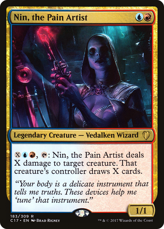 Nin, the Pain Artist (C17-183) - Commander 2017