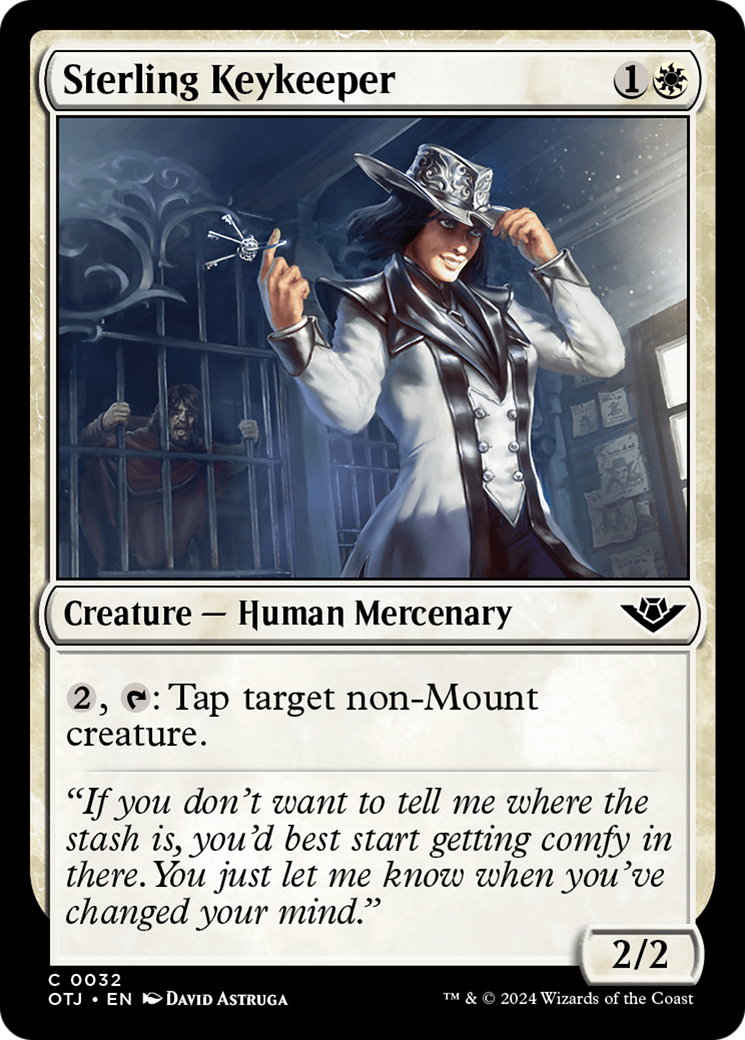 Sterling Keykeeper (OTJ-032) - Outlaws of Thunder Junction