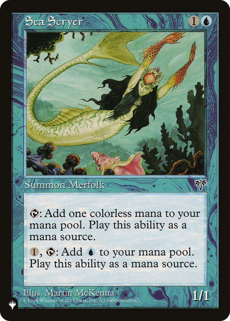Sea Scryer (LIST-MIR-90) - The List