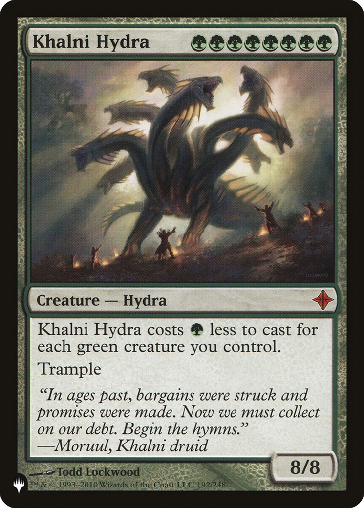 Khalni Hydra (LIST-ROE-192) - The List