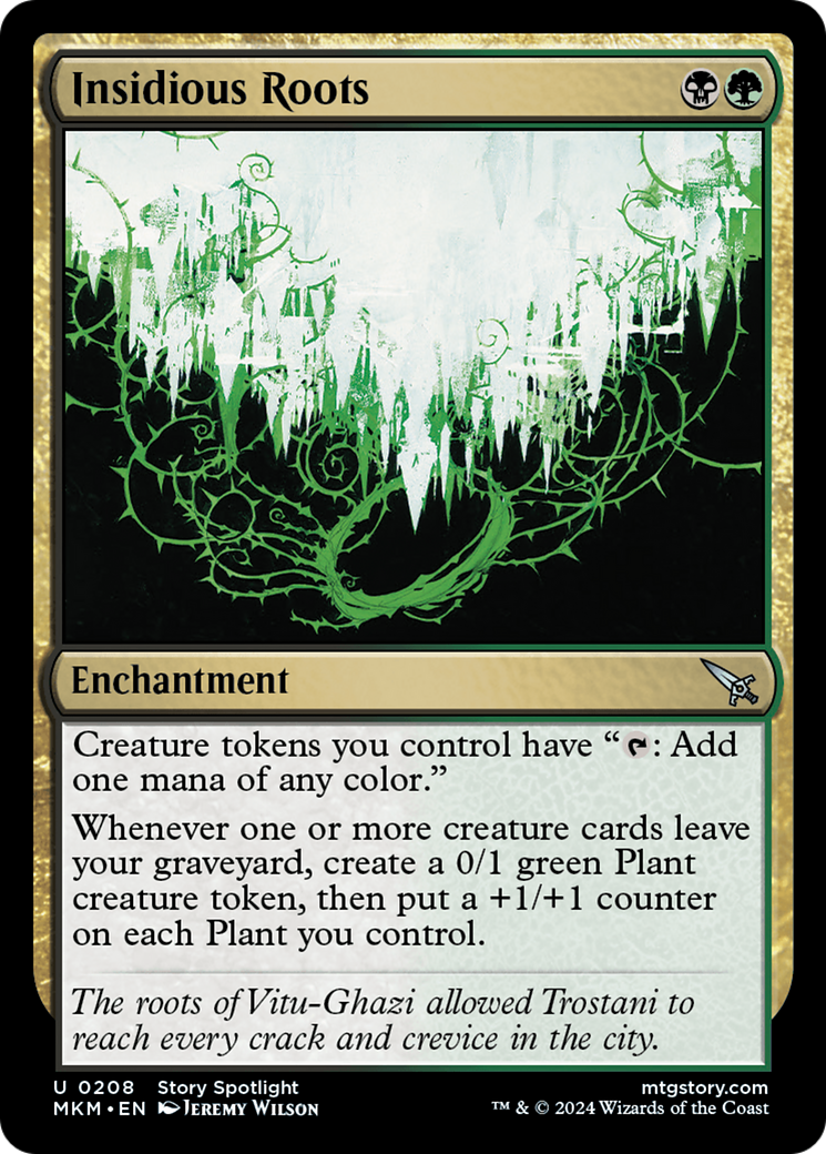 Insidious Roots (MKM-208) - Murders at Karlov Manor Foil