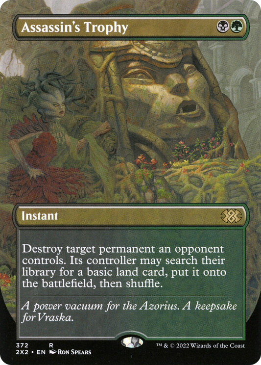 Assassin's Trophy (Borderless) (2X2-372) - Double Masters 2022 (Borderless) Foil
