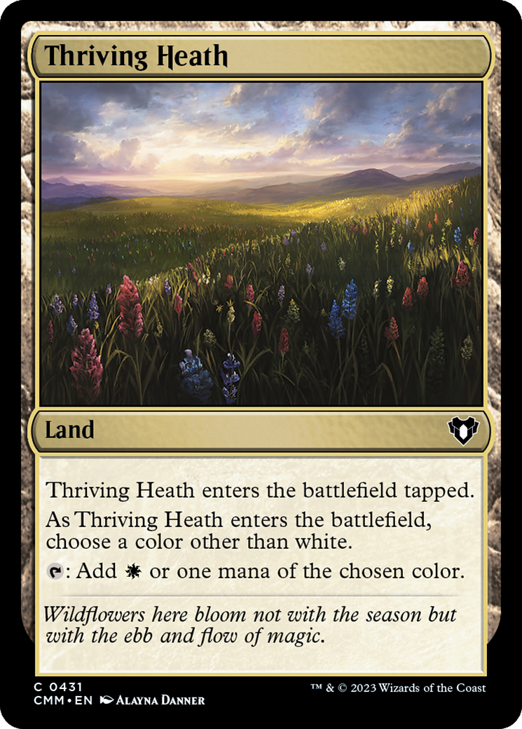 Thriving Heath (CMM-431) - Commander Masters Foil