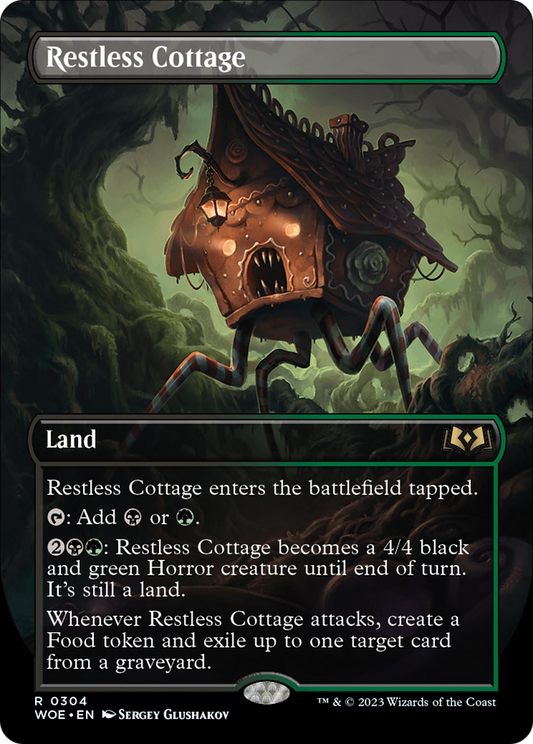 Restless Cottage (WOE-304) - Wilds of Eldraine (Borderless)