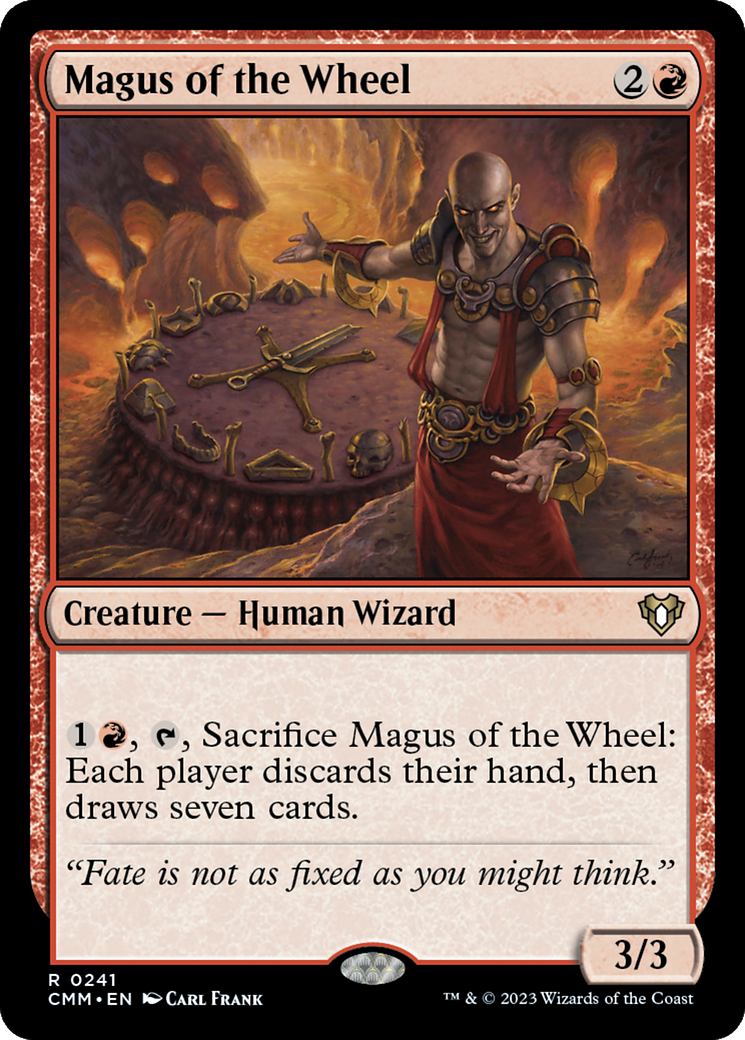 Magus of the Wheel (CMM-241) - Commander Masters