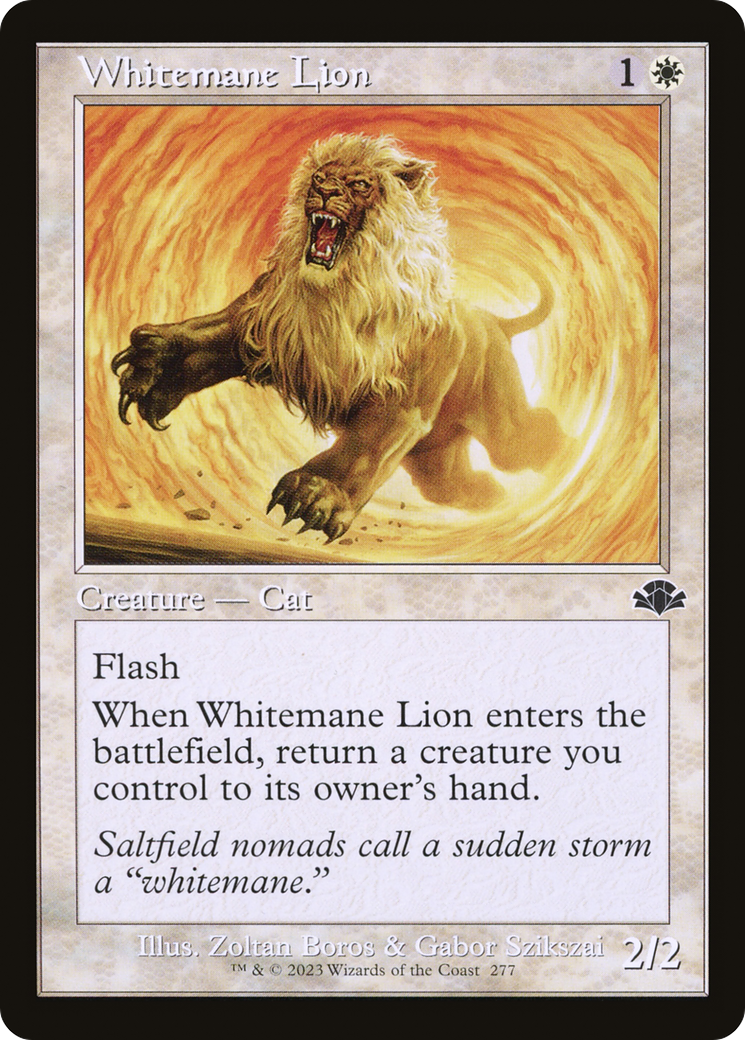 Whitemane Lion (DMR-277) - Dominaria Remastered Foil
