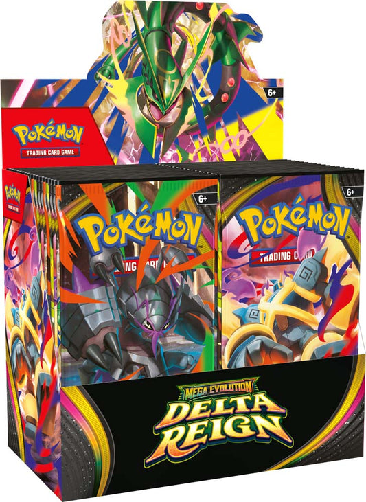 PREORDER! Pokémon TCG: Mega Evolution Delta Reign Booster Box