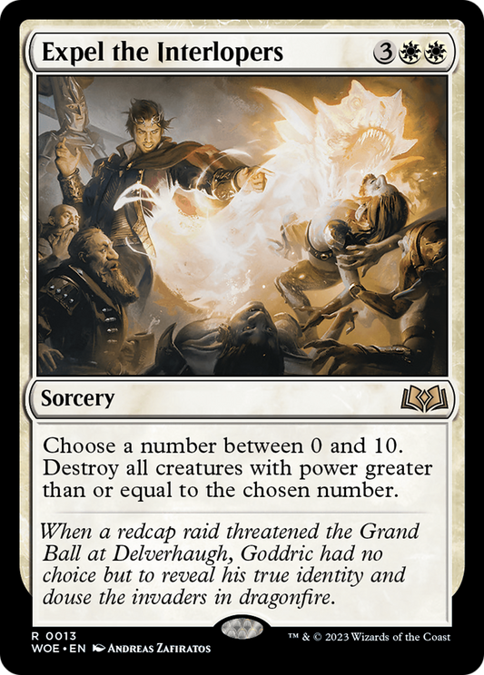 Expel the Interlopers (WOE-013) - Wilds of Eldraine