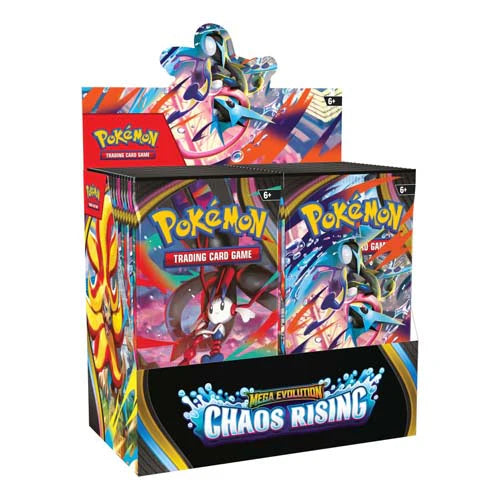 Pokémon TCG: Mega Evolution Chaos Rising Booster Box