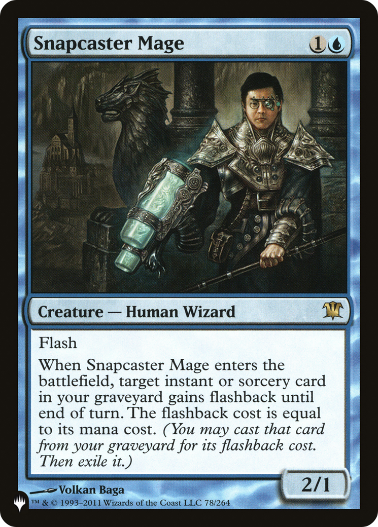 Snapcaster Mage (LIST-ISD-78) - The List