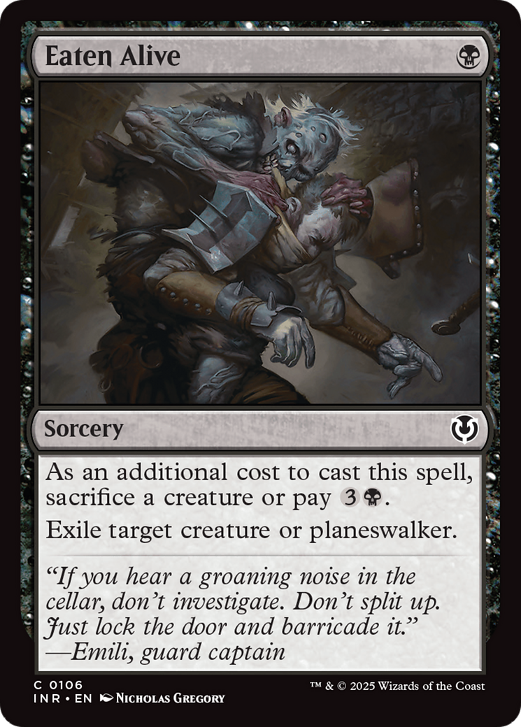 Eaten Alive (INR-106) - Innistrad Remastered Foil