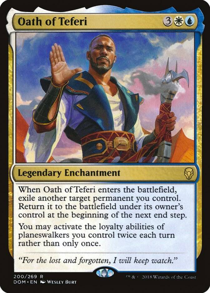 Oath of Teferi / R / DOM