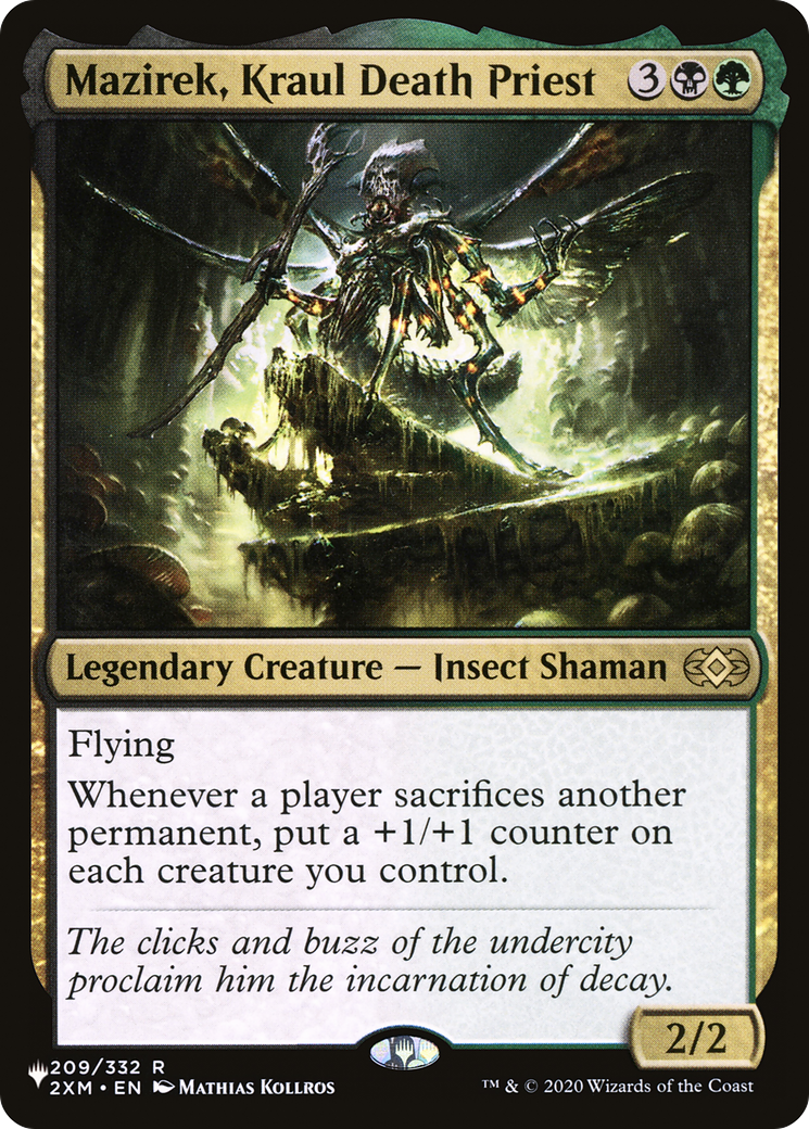 Mazirek, Kraul Death Priest (LIST-2XM-209) - The List