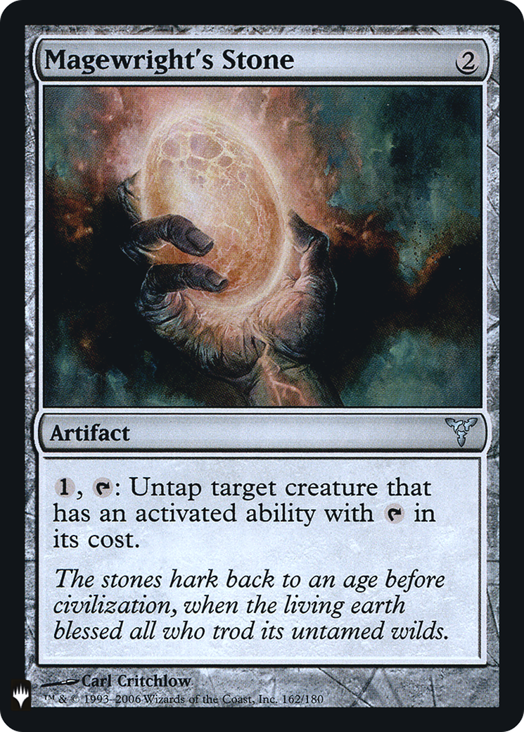 Magewright's Stone (LIST-DIS-162) - The List Foil