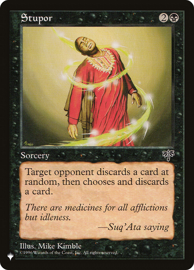 Stupor (LIST-MIR-147) - The List