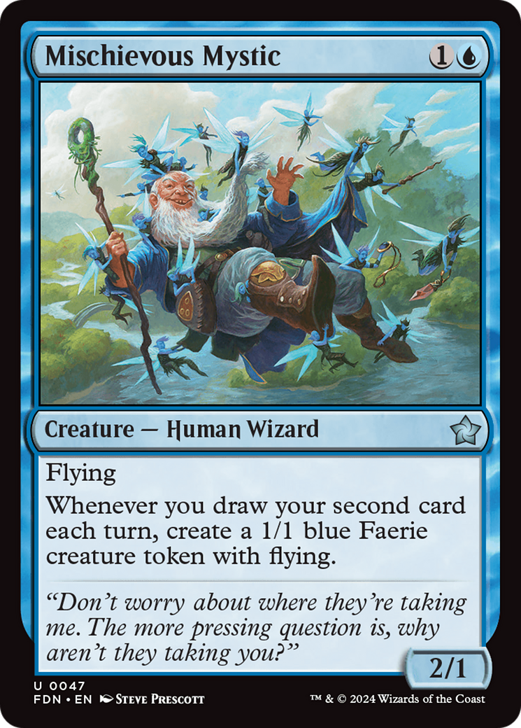 Mischievous Mystic (FDN-047) - Foundations