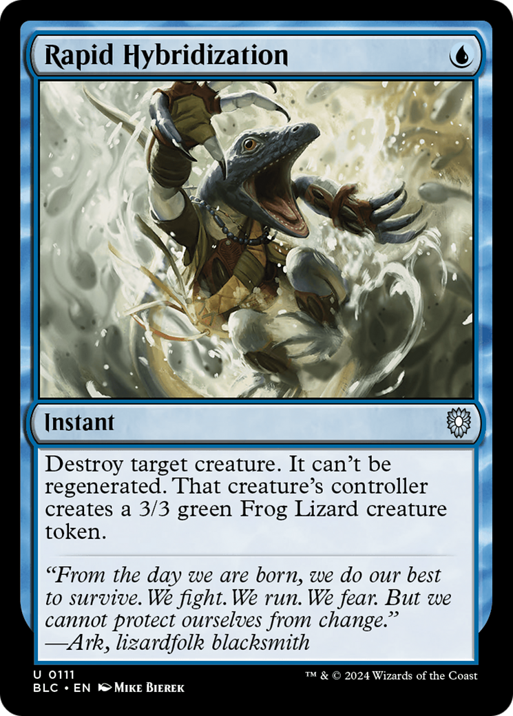 Rapid Hybridization (BLC-111) - Bloomburrow Commander