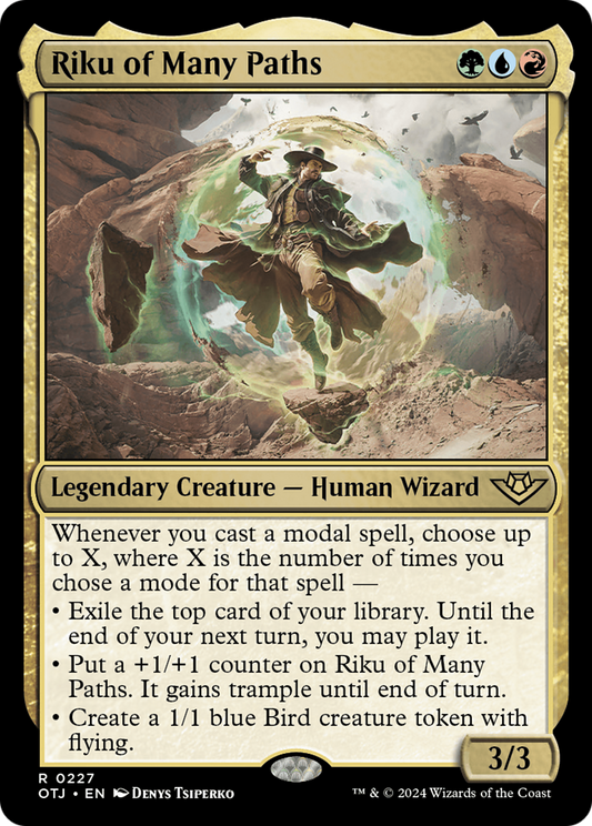 Riku of Many Paths (OTJ-227) - Outlaws of Thunder Junction Foil