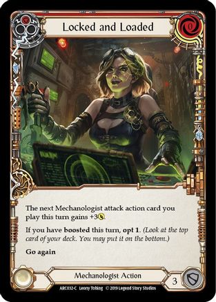 Locked and Loaded (Red) (ARC032) - Arcane Rising 1st Edition