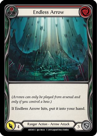 Endless Arrow (ARC045) - Arcane Rising Unlimited Edition Rainbow Foil