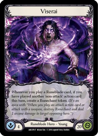 Viserai // Viserai, Rune Blood (ARC076) - Arcane Rising Unlimited Edition