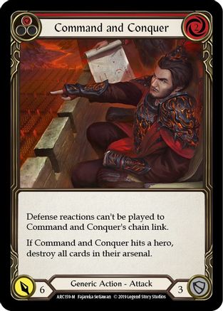 Command and Conquer (ARC159) - Arcane Rising 1st Edition