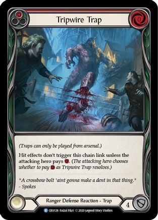 Tripwire Trap (CRU126) - Crucible of War Unlimited Edition
