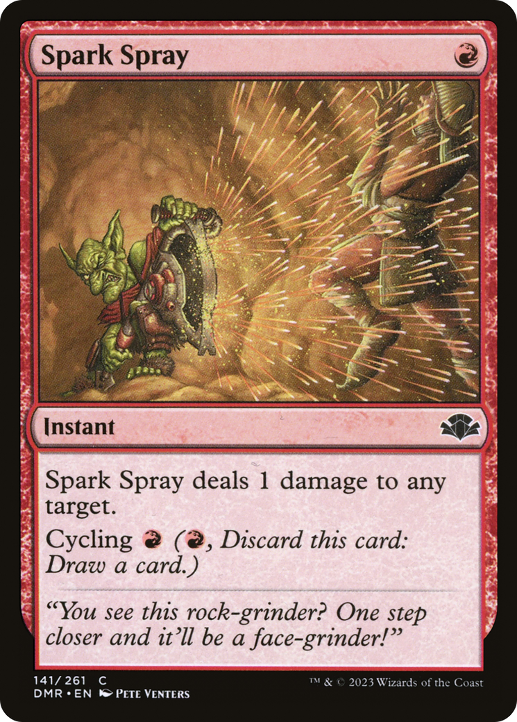 Spark Spray (DMR-141) - Dominaria Remastered