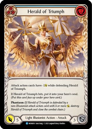 Herald of Triumph (Blue) (MON010) - Monarch Unlimited Edition