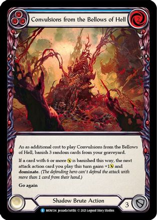 Convulsions from the Bellows of Hell (Blue) (MON134) - Monarch 1st Edition
