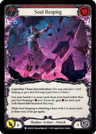 Soul Reaping (MON199) - Monarch 1st Edition Rainbow Foil