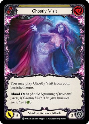 Ghostly Visit (Yellow) (MON204) - Monarch Unlimited Edition