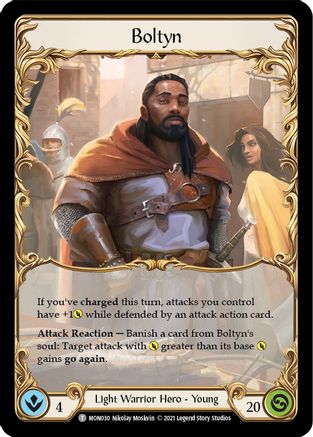 Boltyn // Ser Boltyn, Breaker of Dawn (MON030) - Monarch 1st Edition