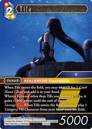 Tifa (14-120H) - Opus XIV Crystal Abyss Foil