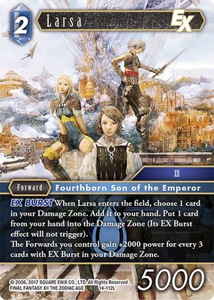 Larsa EX (14-112L) - Opus XIV Crystal Abyss