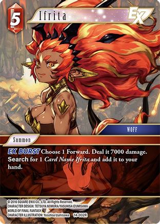 Ifrita EX (14-002R) - Opus XIV Crystal Abyss Foil