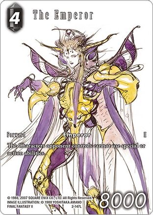 The Emperor (Full Art Reprint) (2-147L) - Opus XIV Crystal Abyss Foil