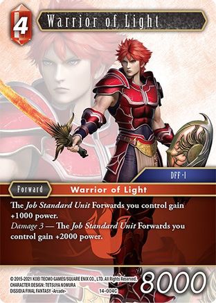 Warrior of Light (14-004C) - Opus XIV Crystal Abyss Foil