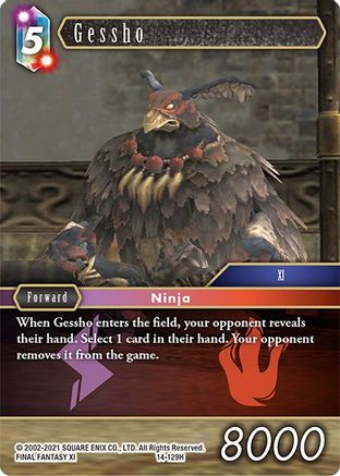 Gessho (14-129H) - Opus XIV Crystal Abyss Foil
