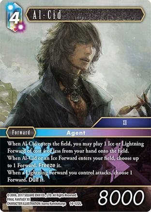 Al-Cid (14-122L) - Opus XIV Crystal Abyss Foil