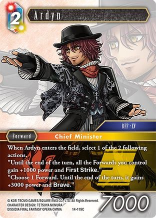 Ardyn (14-119C) - Opus XIV Crystal Abyss Foil