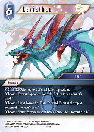 Leviathan EX (14-113R) - Opus XIV Crystal Abyss