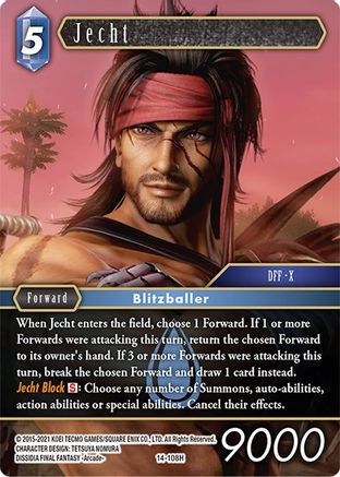 Jecht (14-108H) - Opus XIV Crystal Abyss Foil