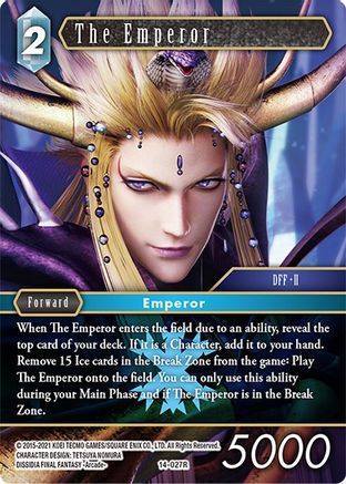 The Emperor (14-027R) - Opus XIV Crystal Abyss Foil