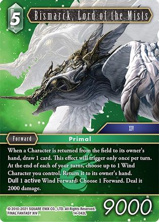 Bismarck, Lord of the Mists (14-042L) - Opus XIV Crystal Abyss