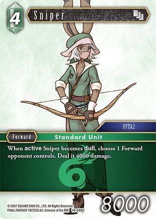 Sniper (14-046C) - Opus XIV Crystal Abyss Foil