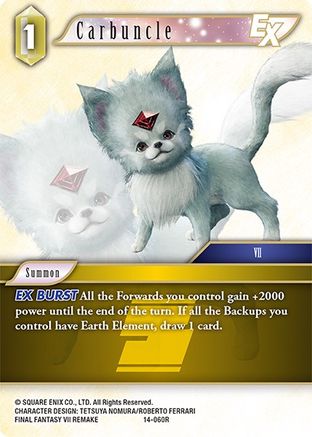 Carbuncle EX (14-060R) - Opus XIV Crystal Abyss Foil
