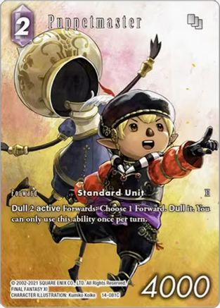 Puppetmaster (Full Art) (14-081C) - Opus XIV Crystal Abyss Foil