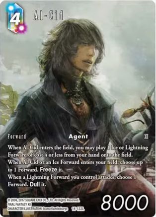 Al-Cid (Full Art) (14-122L) - Opus XIV Crystal Abyss Foil