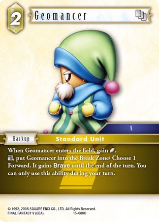 Geomancer (15-080C) - Crystal Dominion Foil